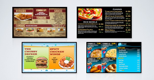 Digital Menu Boards