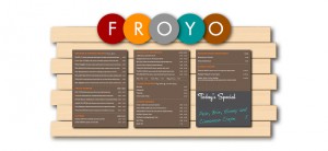 custom magnetic menu board