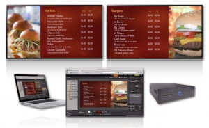 digital menu board origin elite