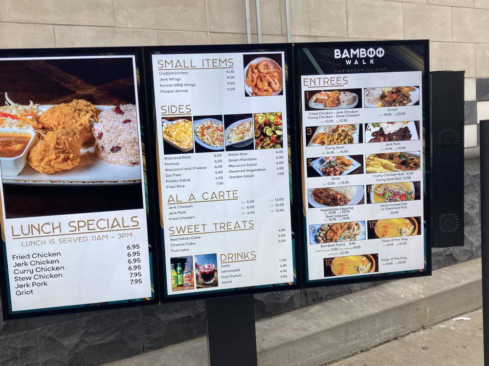 Digital Drive Thru Menu Boards