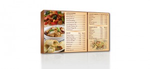 trinity backlit menu board series